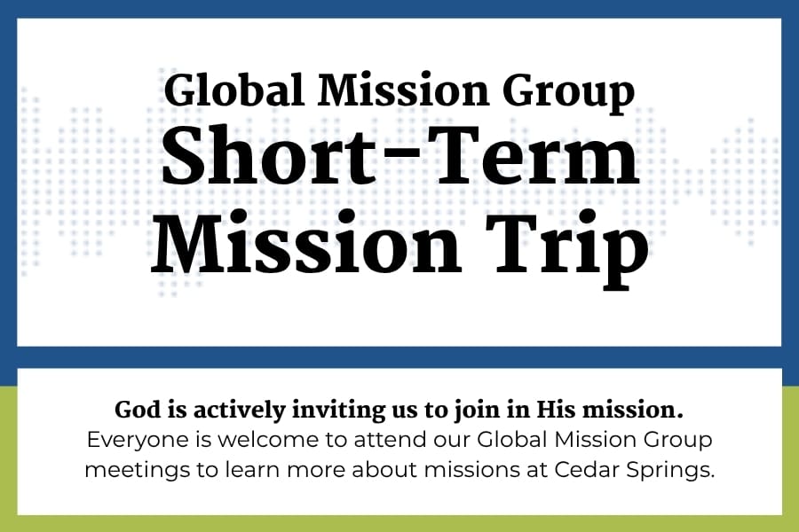 Global Mission Group Event Graphics
