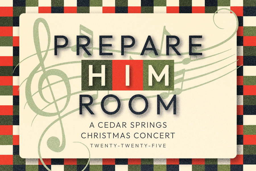 Christmas Concert Event Graphic