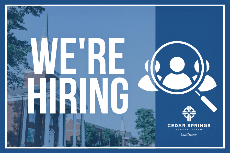 We’re Hiring