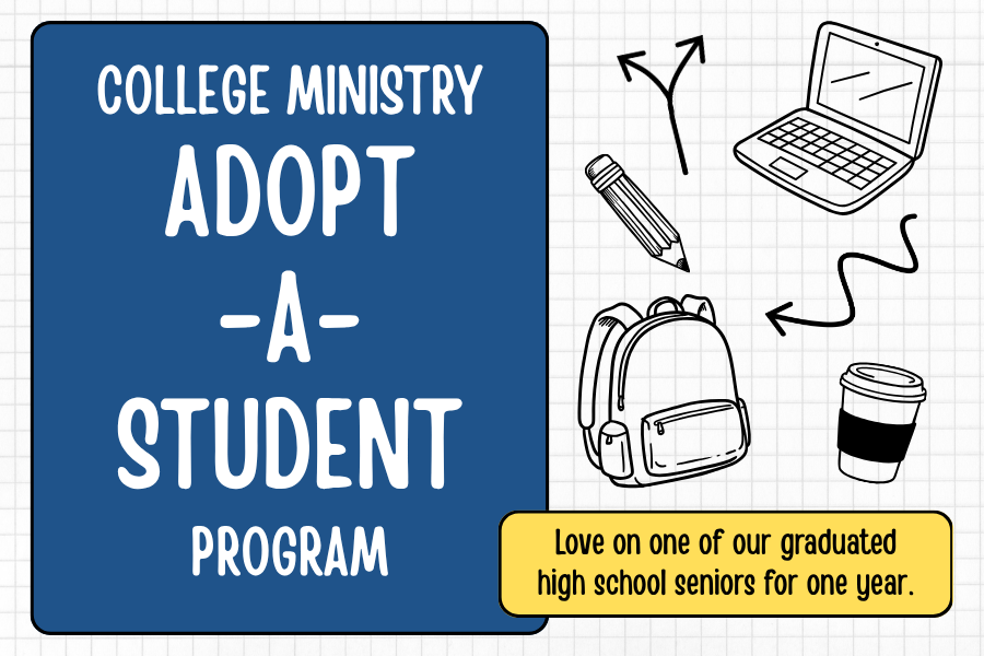 Adopt-A-Student Event Graphic Image