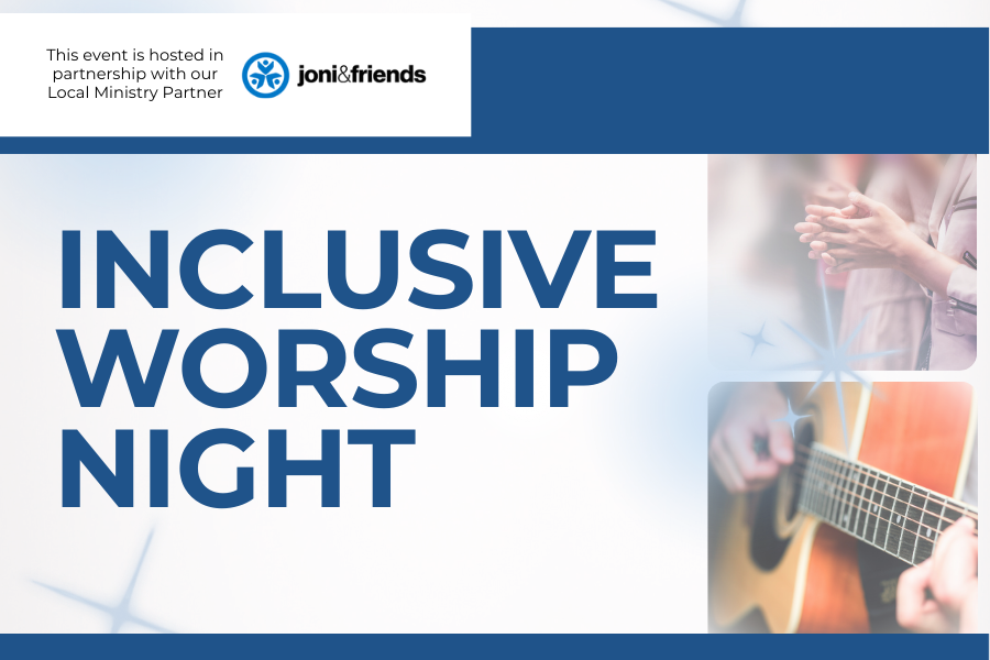 Inclusive Worship Night Event Graphic