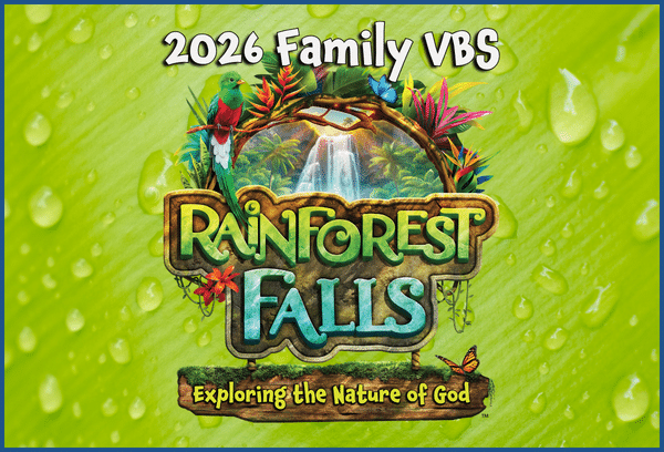 Rainforest Falls VBS Event Graphic