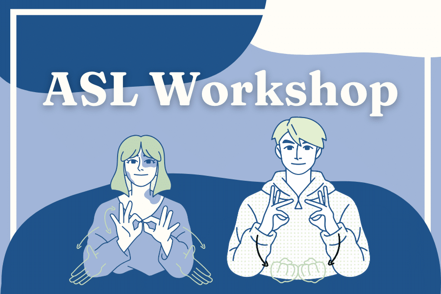 ASL Workshop Event Graphic