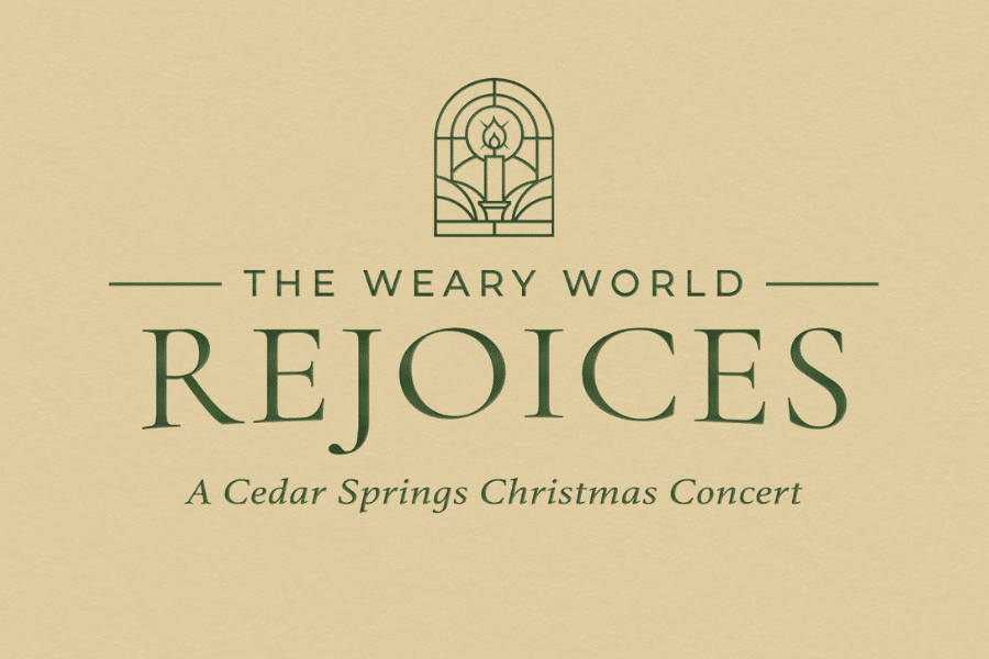 Christmas Concert Event Graphic
